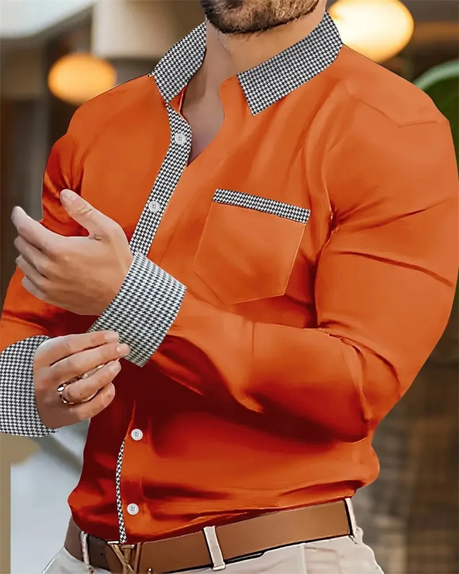 Mulonu® Long sleeve summer Causal pocket shirt