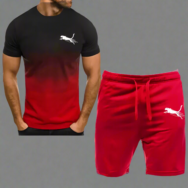 Martin™ New Men's Tracksuit Short Sleeve T-shirt and Tracksuit shorts