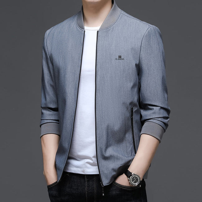 Mulonu® New Branded Men's Fashion Windbreaker jacket: Classic Autumn Style