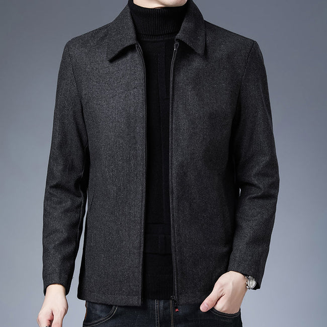 Mulonu® Autumn/Winter Men's Fashion Coat: Casual, Lapel, High Quality