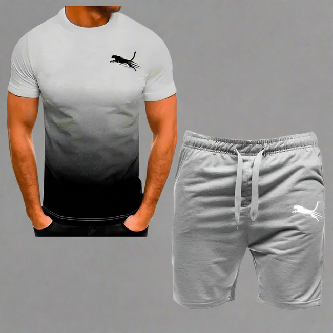 Martin™ New Men's Tracksuit Short Sleeve T-shirt and Tracksuit shorts