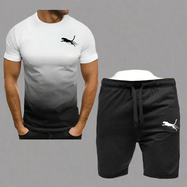 Martin™ New Men's Tracksuit Short Sleeve T-shirt and Tracksuit shorts