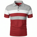 Martin™ large size turn down collar polo shirt