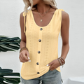 Mulonu® Sleeveless Women Top Sexy Summer Blusas T Shirt