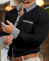 Mulonu® Long sleeve summer Causal pocket shirt