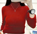 Mulonu® Sweater For Women Winter Thicken Turtleneck Slim Knit