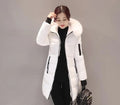 Winter Women's Parka: Long, Casual, Fur Hooded, Thick Warm Jacket