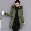 Mulonu® Winter Women's Parka: Long, Casual, Fur Hooded, Thick Warm Jacket