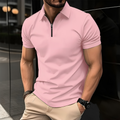 Martin™ solid color 2024 summer polo shirt