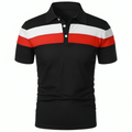 Martin™ large size turn down collar polo shirt