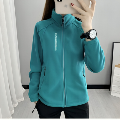 Mulonu® Winter Women Sweatshirt Coat Loose Zip Up Long Sleeve