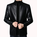 Mulonu® Men Leather Suit Jacket Men Slim Fit blazer Coat