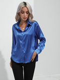 Mulonu® Women Long Sleeve Shirt Ladies Loose Blouses