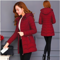 Mulonu® Winter long Coat for Women Warm Hooded Jacket