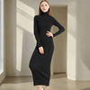 Mulonu® Women Winter Sexy Party Maxi Dress Knit Style Long Sleeve