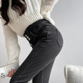 Mulonu® Winter Velvet High Waist Skinny Jeans: Warm, Slim Fit, and Stylish