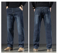 Mulonu® Winter Velvet Jeans: High-Quality Straight Jeans for Men