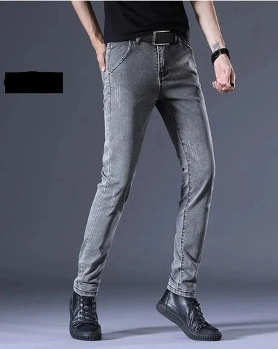 Mulonu® New Winter Fashion: Velvet Stretch for Men, High Quality, Sizes 27-38