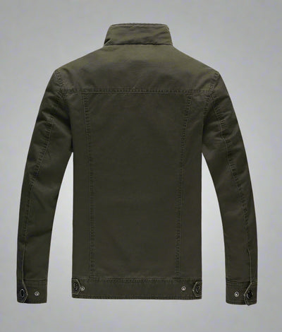 Mulonu® New Men's Casual Cotton Military Jacket: High-Quality, Loose Fashion Trend