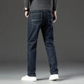 Mulonu® Stay Cozy in 2024: Men's Slim Warm Winter Jeans - Stretch Fleece