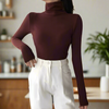 Mulonu® Tops Slim-fit Thermal Turtleneck Elasticity Sweater
