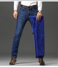 Mulonu® New Business Velvet Jeans : Quality Cotton, Straight Fit, Sizes 29-46