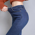 Mulonu® Winter Thermal Jeans: Snow Warmth with Retro Style for Women