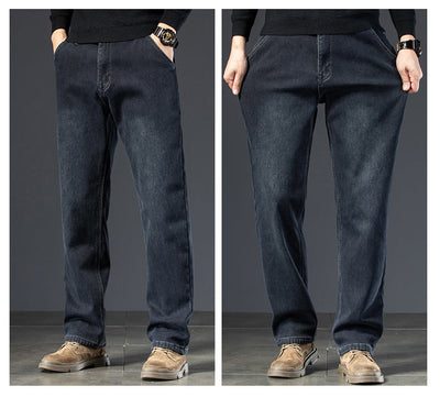 Mulonu® Winter Velvet Jeans: High-Quality Straight Jeans for Men