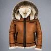 Mulonu® Plush Jacket Men Integrated Leather Fur Jackets