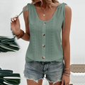 Mulonu® Sleeveless Women Top Sexy Summer Blusas T Shirt