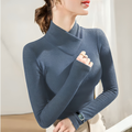 Mulonu® Winter Wool Hot Fleecing Female Sweater O-neck Long Sleeve