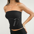 Mulonu® Casual Pullover Strapless Skinny Tank Tops