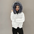 Mulonu® Women Fur Jacket With Hooded Coat