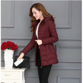 Mulonu® Winter long Coat for Women Warm Hooded Jacket