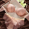 Mulonu® Sexy Lace Bra Set: Fashionable Deep V Push-up Underwear with Vintage Embroidery