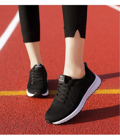 Women's Lightweight Running Shoes: Comfortable Sneakers for Jogging and Tennis