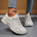 Unisex Sports Shoes: Casual, Running, Pure White, Ultra-Light Sneakers