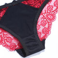 Mulonu® Lace Gathered Anti-Sag Bra Set: Triangle Panties, Adjustable Support for a Sexy Lift