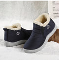 2024 New Waterproof Snow Boots for Women: Zipper Ankle Boots, Winter-Ready