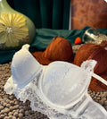 Mulonu® Embroidery Sexy Underwear Set: Lace Brassiere, Deep V Push-Up Bra, and Panties