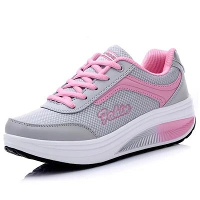 Fashionable Women's Sneakers: High-Quality Vulcanized Flats, Perfect for Walking, Plus Size