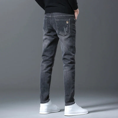 Mulonu® Flee Jeans for Men - Slim, Stretch, and Stylish