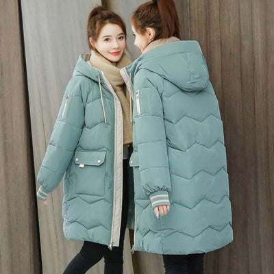 Mulonu® Winter Parka Jackets: Long, Hooded, Thick Warmth for Casual Comfort