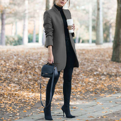 Mulonu® English Fashion Woolen Coat: Autumn/Winter New Arrival