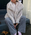 Vintage Oversized Faux Fur Coats: Elegant, Warm, Casual Fashion