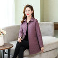 Mulonu® Autumn/Winter Warm Quilted Jacket: Long-sleeved Parka for Middle Age Women