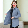 Mulonu® Autumn/Winter Warm Quilted Jacket: Long-sleeved Parka for Middle Age Women