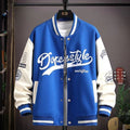 Mulonu® Spring/Autumn Men's Baseball Jacket: Trendy, Handsome, Plus Velvet