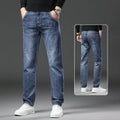 Mulonu® Winter Fashion: Slim Stretch Fleece Jeans for Men with Plush Velvet