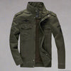 Mulonu® New Men's Casual Cotton Military Jacket: High-Quality, Loose Fashion Trend